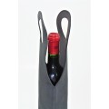 9165- BLACK WINE BOTTLE CARRIER